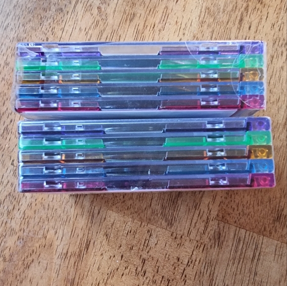 ๐๏ธ Verbatim Pocket CD-R 21 Min 185 MB New Two 5 Packs 32x Speed - Picture 4 of 9